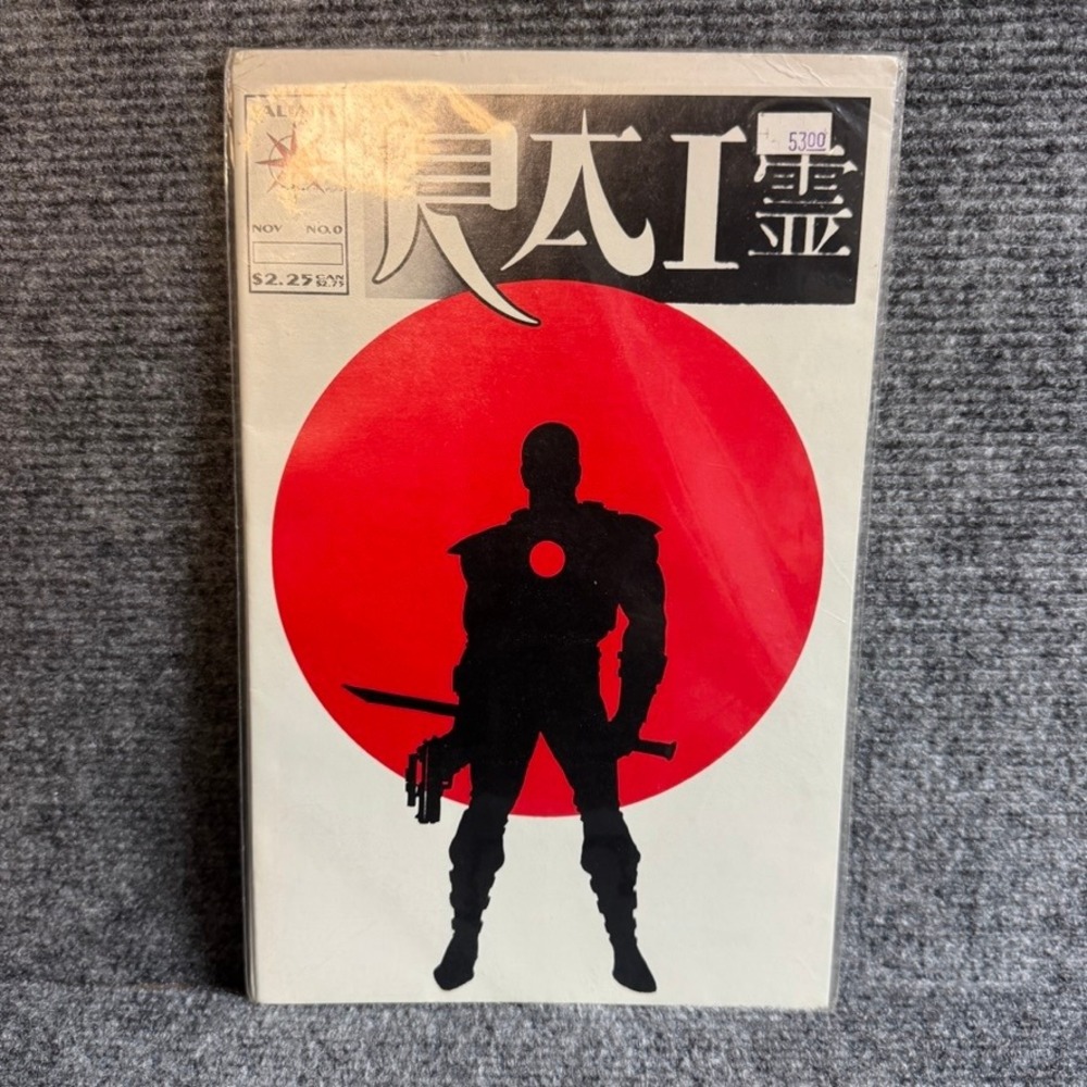 Rai 0 Valiant Comics 1992 1st Full Appearance Bloodshot Key Issue Nov No. 0